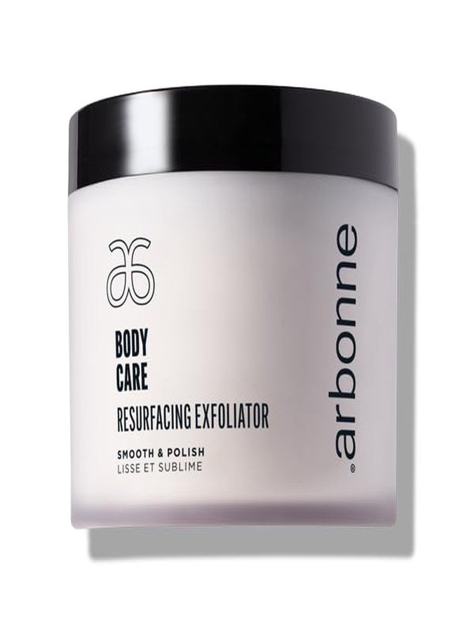 BodyCare Resurfacing Exfoliator – Gentle Dual-Action AHA and Plant-Based Polish for Smoother, Brighter, Baby-Soft Skin, Even Complexion, Spa-Like Experience, by Arbonne.
